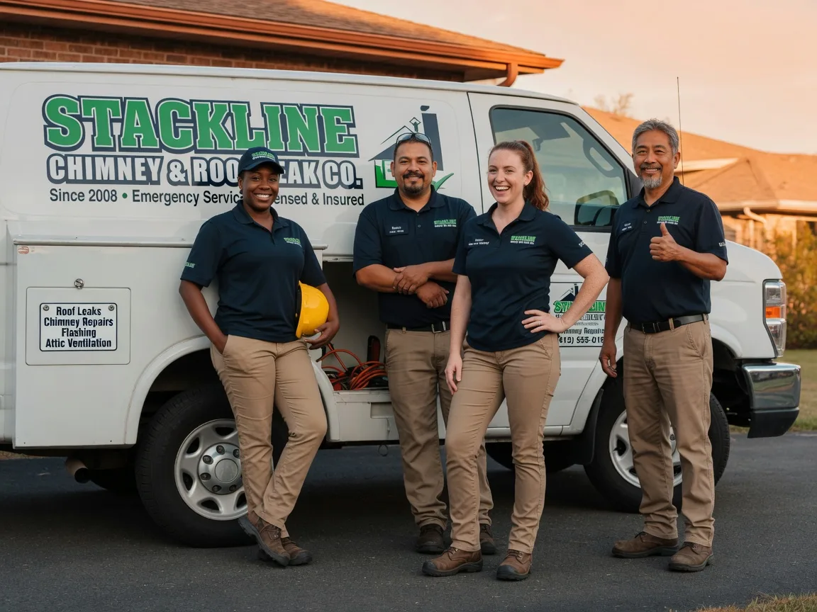 Chimney flashing repair company in Greenville, CA